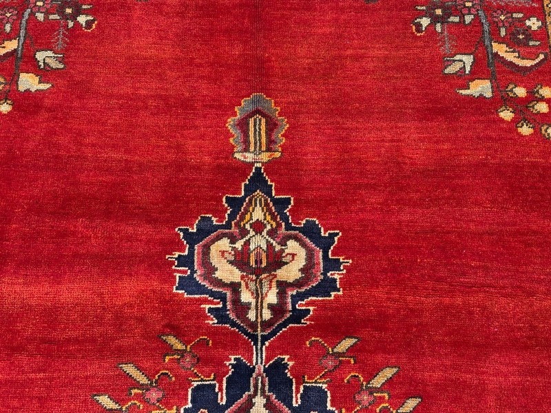 5x11 Vintage Meshkin Hand Knotted Wool Tribal Hall Runner Oriental Area Rug Red gallery