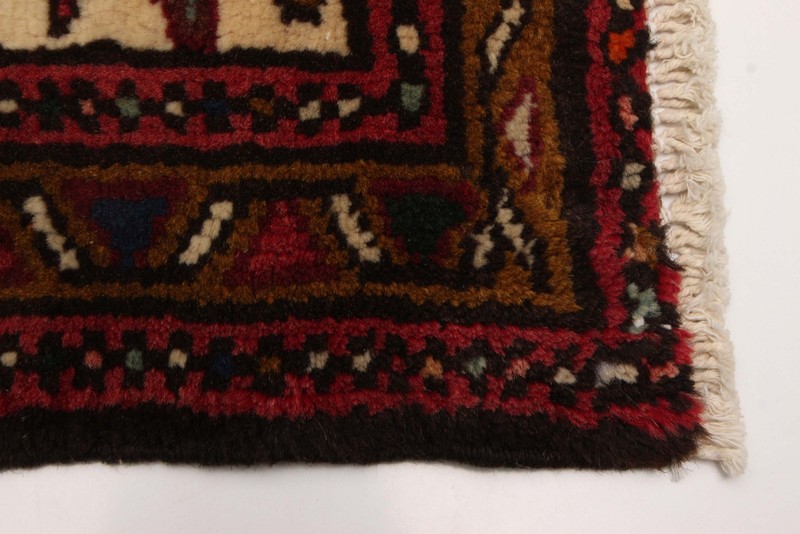 Vintage Hand-knotted Runner Rug 2'2" x 13'1" Traditional Oriental Wool Carpet gallery