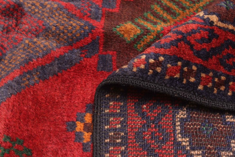Vintage Hand-Knotted Area Rug 3'9" x 6'2" Traditional Wool Carpet gallery