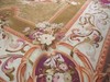 Antique French Aubusson Carpet 15'6"×22' Olive Floral, Napoleon III, Circa 1870 gallery