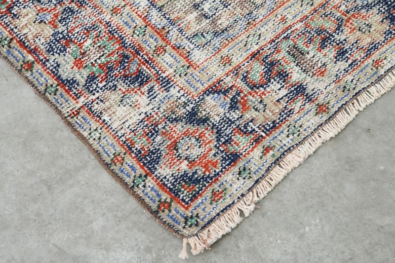 5x8 ft rug, antique turkish carpet vintage oushak rug hand-knotted small rug,426 gallery
