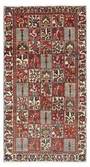 Vintage Oriental Hand-Knotted Carpet 4’10” x 9’2″ Traditional Wool Area Rug