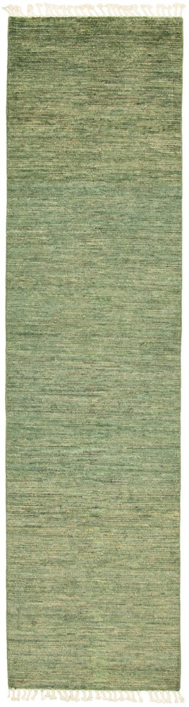 2'8" x 10'10" Vintage Hand-knotted Runner Rug Traditional Oriental Wool Carpet