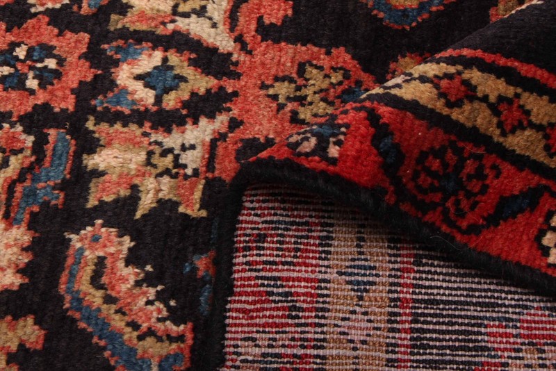 3'6" x 9'9" Vintage Hand-knotted Runner Rug Traditional Oriental Wool Carpet gallery
