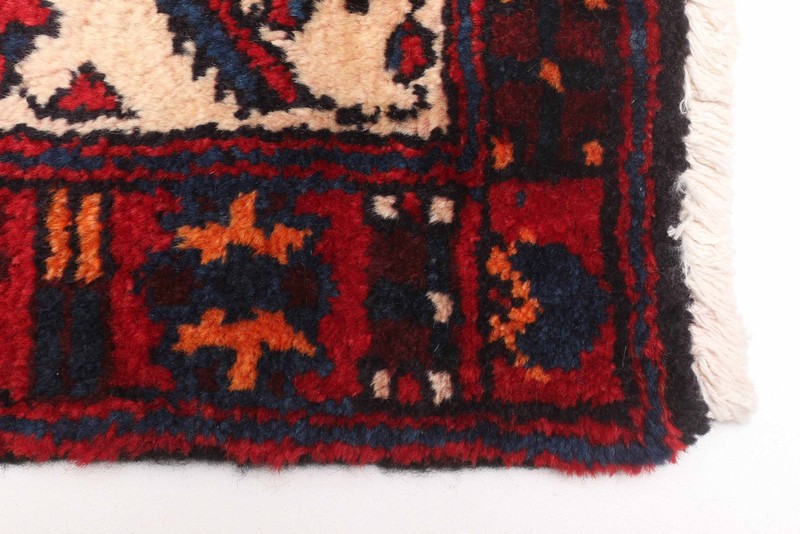 3'5" x 9'4" Vintage Hand-knotted Runner Rug Traditional Oriental Wool Carpet gallery