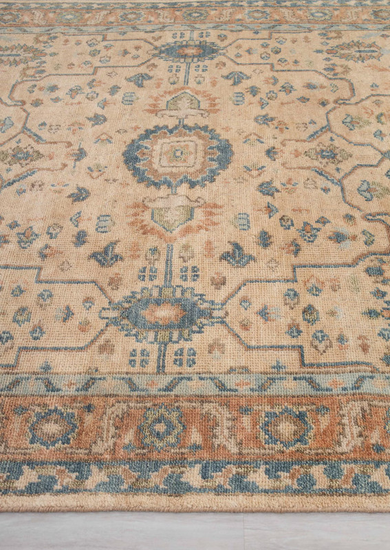 Hand Knotted Oushak Rug 4x6 5x7 6x9 7x10 8x11 9x12 10x14 12x15 Woolen Area Rugs gallery