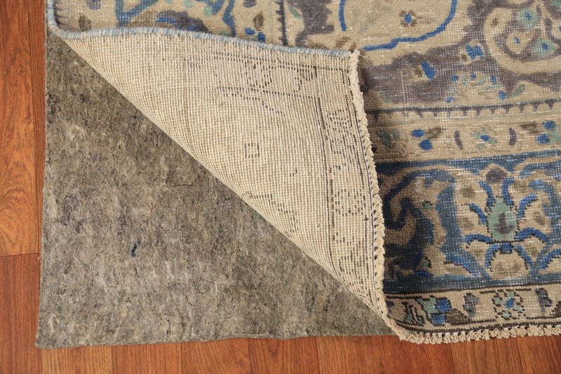 Floral Wool Medallion Tebriz Area Rug 6x9 Vintage Hand-made Traditional Carpet gallery
