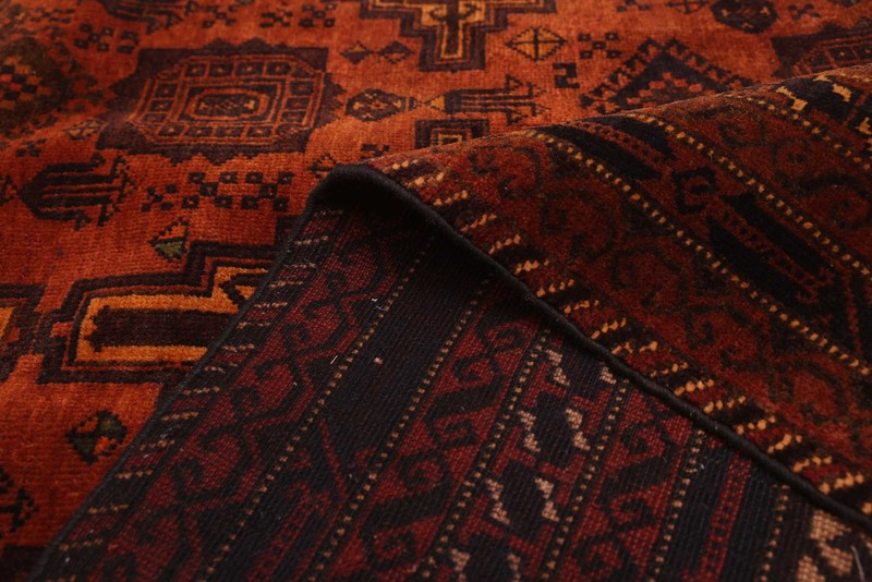 Vintage Hand-Knotted Area Rug 3'8" x 6'8" Traditional Oriental Wool Carpet gallery
