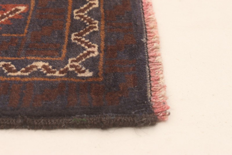 Traditional Vintage Hand-Knotted Oriental Carpet 3'7" x 6'7" Wool Area Rug gallery