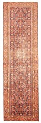 2’11” x 10’4″ Vintage Hand-knotted Runner Rug Traditional Oriental Wool Carpet