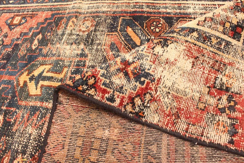 Traditional Vintage Hand-Knotted Area Rug 3'7" x 5'11" Oriental Wool Carpet gallery