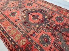 350 X 200 CM COLLECTOR ITEM Antique Kazak Daghistani Group Fine Quality Kilim