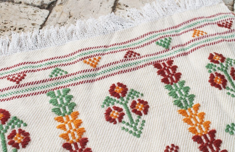 Turkish Kilim Rug 24''x37'' Hand Woven Konya Cicim Kilim 63x96cm gallery