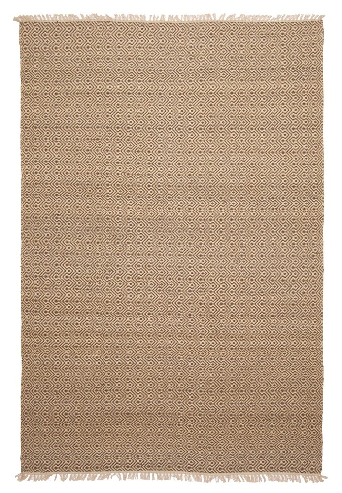 Vintage Hand Woven Area Rug 5'3" x 8'0" Traditional Wool Oriental Carpet