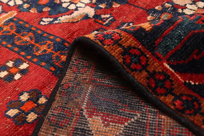 Traditional Vintage Hand-Knotted Area Rug 4'5" x 7'8" Oriental Wool Carpet gallery