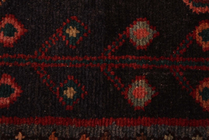 Vintage 3'6" x 6'9" Traditional Hand Knotted Vegetable Dye Wool Area Rug gallery
