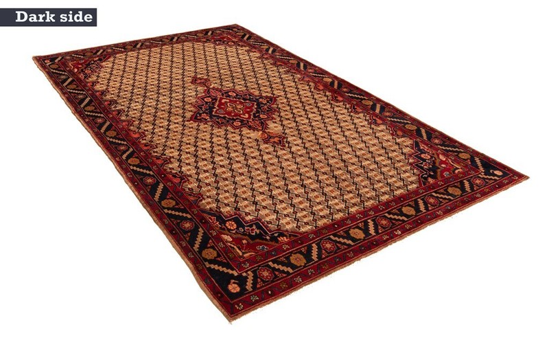 Koliai 260x155 cm Carpet Hand Knotted Oriental Rug Beige Nomadic gallery