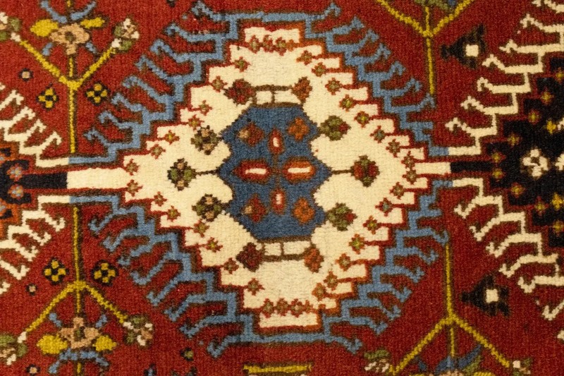 3'7X5 Handmade Vintage Tribal Oriental Rug Rusty Red Farmhouse Design Carpet gallery