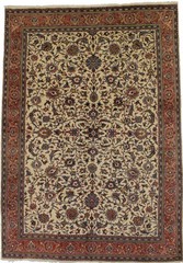 Vintage Style Handmade Wool Oriental Rug Floral Design Rare Decor Carpet 8X11 ft
