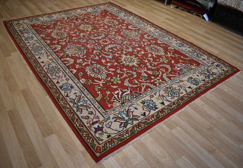 Gorgeous Mid 2Oth Century Ottoman Design E. European Sharkoy Kilim Free Shipping gallery