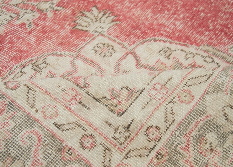 Area Rug,Oushak Rug,Turkish Rug,Vintage Rug,Turkish Oushak, 6.9 x 10.2 feet gallery