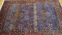 4’5″x 6’8″ Antique Turkish Sivas Hand Knotted Wool Floral Rug Gorgeous Excellent