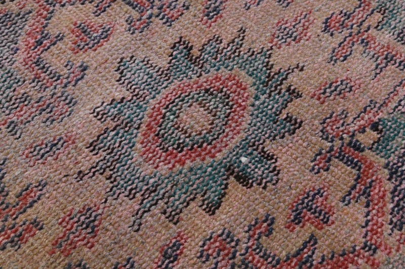 Oushak 6x9,Turkish Rug,vintage,anatolian,PINK,kilim,Bohemian,handmade,wool gallery