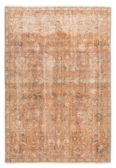 Vintage 7’7″ x 11’2″ Traditional Hand Knotted Vegetable Dye Wool Area Rug