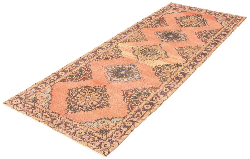 Vintage Oriental Hand-Knotted Carpet 4'8" x 12'0" Traditional Wool Area Rug gallery