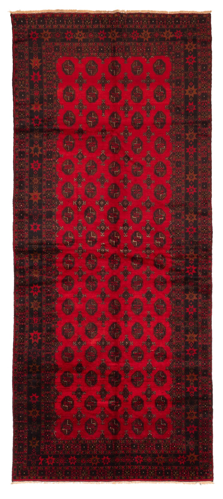 Traditional Vintage Hand-Knotted Area Rug 5'4" x 13'0" Oriental Wool Carpet gallery