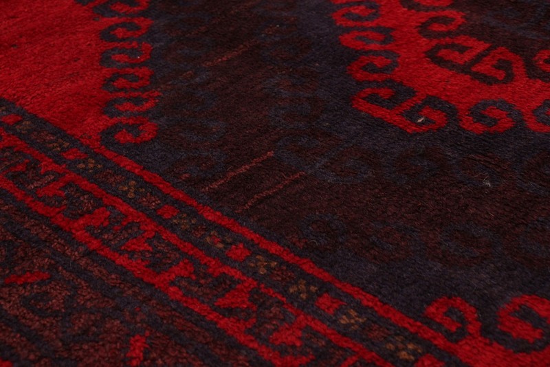 Vintage 5'0" x 10'2" Traditional Hand Knotted Vegetable Dye Wool Area Rug gallery
