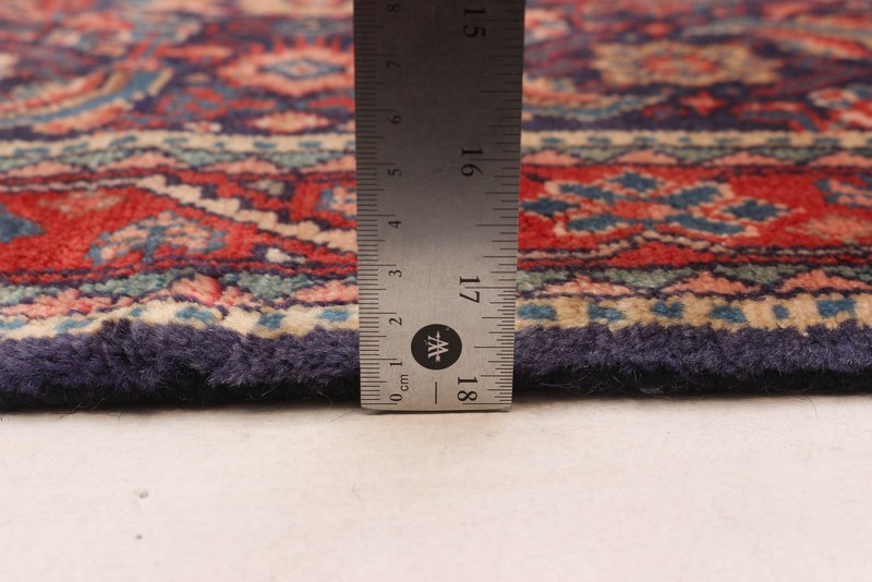 3'6" x 10'0" Vintage Hand-knotted Runner Rug Traditional Oriental Wool Carpet gallery