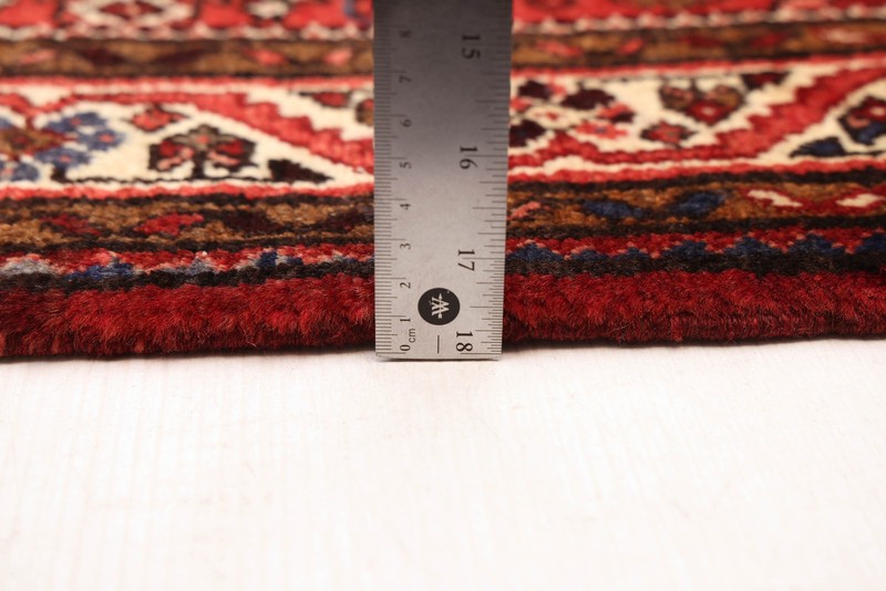 3'3" x 13'0" Vintage Hand-knotted Runner Rug Traditional Oriental Wool Carpet gallery