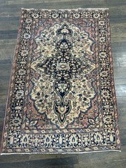 Collectors Grade Antique Fereghan Sarouk Rug C.1900 Impossibly Fine 4’10×3’3