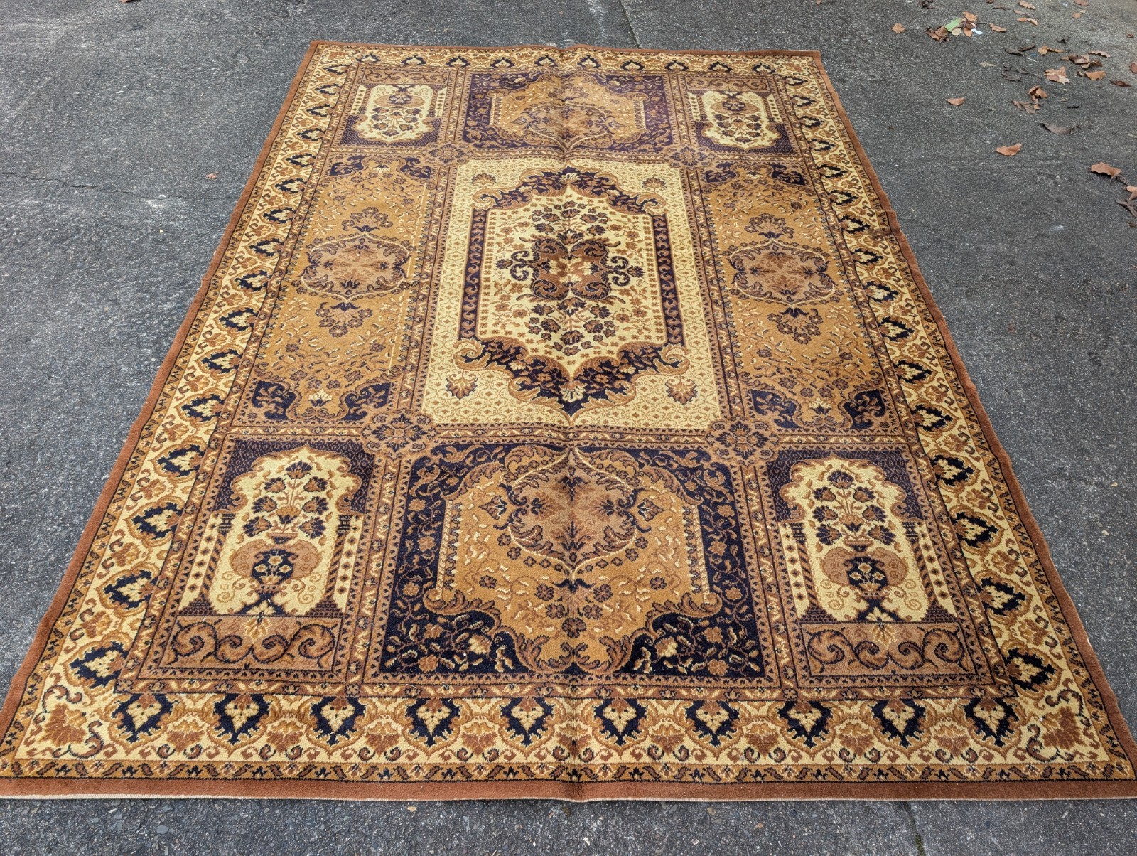 60S XXL Vintage Carpet 70S Retro Living Room 280 X 200 Mid Century N40 gallery