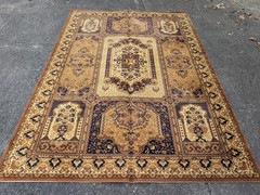 60S XXL Vintage Carpet 70S Retro Living Room 280 X 200 Mid Century N40