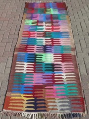 Vintage Turkish Kilim Runner, Hallway Rug, Carpet Runner, Aisle Rug Long 39″x96″
