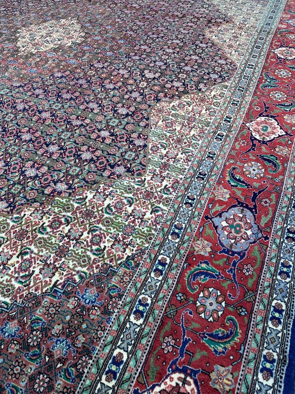 Top Quality Handmade Silk & Wool Oriental Rug, Mint Cond, High KPSI, 10x13 gallery