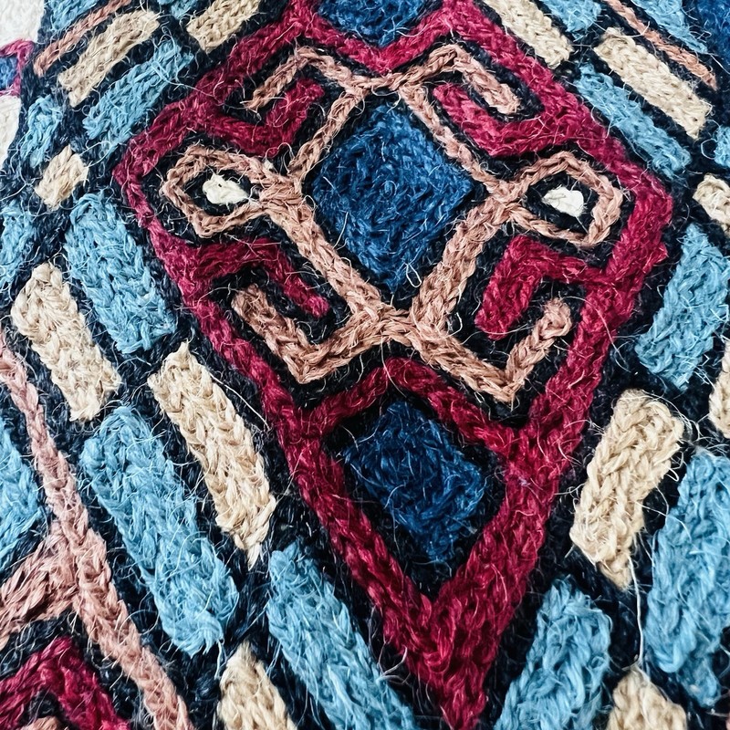 Vintage Turkish Anatolian Wool Needlepoint Rug / Wall Hanging – 36”x60” (3’x5’) gallery
