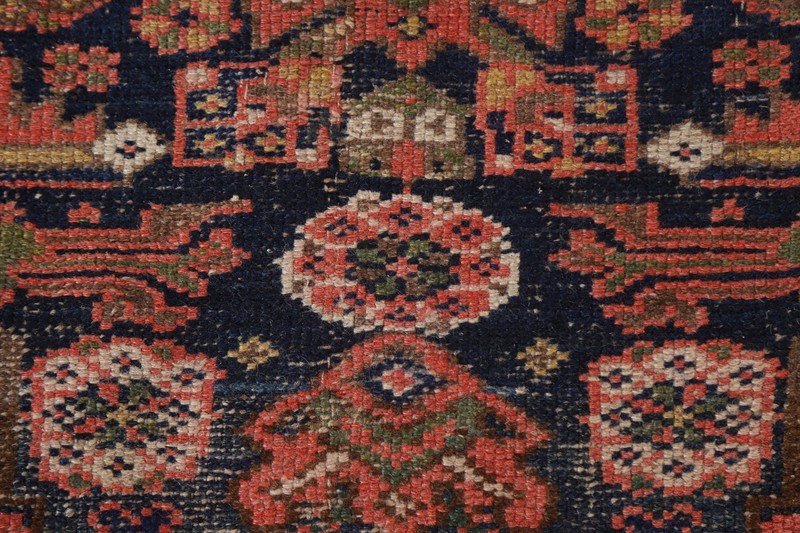 Antique Pre-1900 Heriz Bakhshayesh Handmade Long Runner Rug 3'x15' Hallway Rug gallery