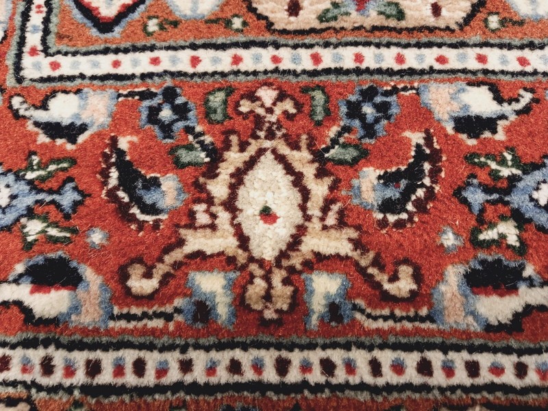 3x4 Mahi Allover-Pattern Handmade-knotted Wool Oriental Rug 585054 gallery