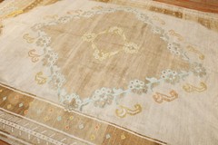 Vintage Awesome All Wool Kurdish Kars Rug Size 9’4”X13’8”