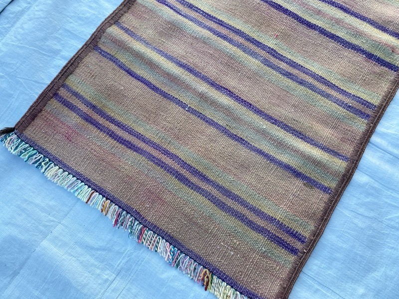 2x10 ft Oriental Afghan Geometric Kilim Handwoven Antique Runner Entryway Rug gallery