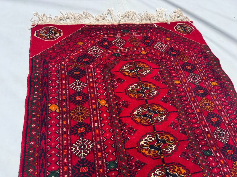 3x4 Hand Knotted Tribal Vintage Wool Area Rug Bokhara Traditional Persian Carpet gallery