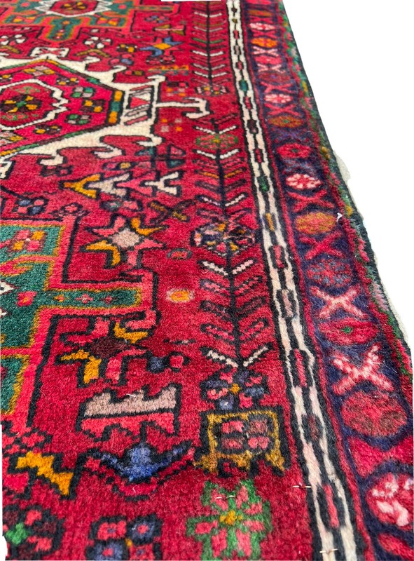 S.Antique Hand Knotted Village Vintage Tribal Geometric Runner Rug 2'3”x9’7”,855 gallery