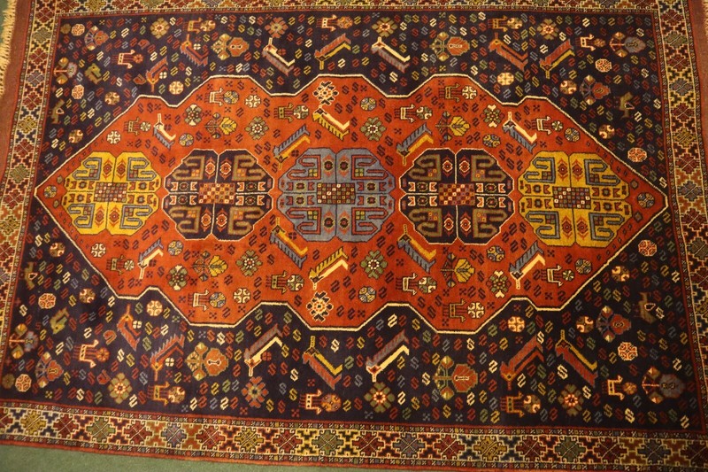 COLLECTORS’ ITEM Stunning Super Fine Quality Kazak Caucasian Carpet gallery