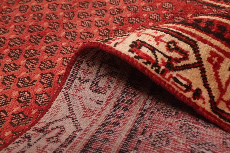 Vintage Hand-knotted Runner Rug 3'1" x 9'5" Traditional Oriental Wool Carpet gallery