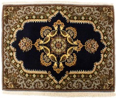 Handmade Vintage Pictorial Oriental Rug Classic Birds Style Home Carpet 2’6X3 ft