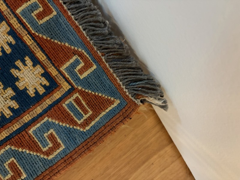 Antique Caucasian Lori Pambak Kazak Hand-Knotted Wool, 6’5” x 8’9”, c. 1880-1920 gallery
