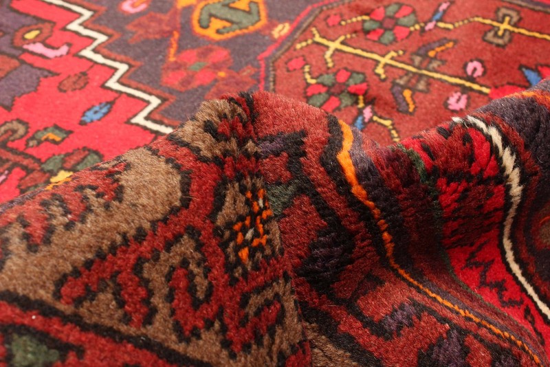 Vintage Traditional Hand-Knotted Area Rug 4'3" x 6'8" Oriental Wool Carpet gallery